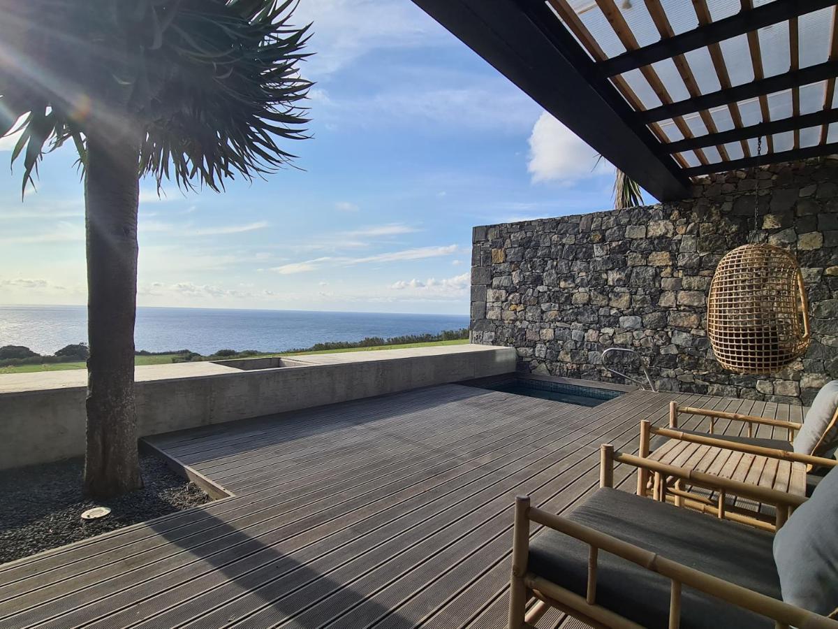 Sensi Azores Nature And Spa Ginetes Exterior foto The view from the hotel