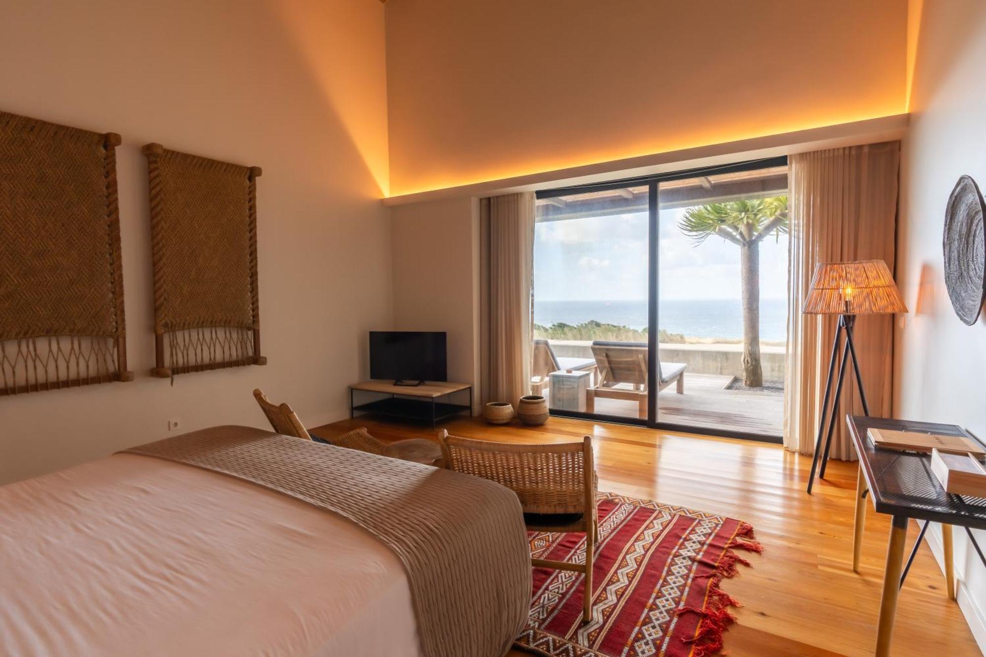 Sensi Azores Nature And Spa Ginetes Exterior foto A bedroom at the resort